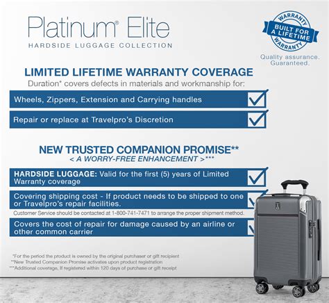 travelpro luggage warranty registration.